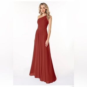 Azazie Dallas A Line One Shoulder Dress